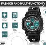 Kids Digital Watches, LED Waterproof Sports Watches - Image 3