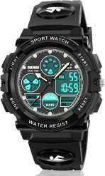 Kids Digital Watches, LED Waterproof Sports Watches