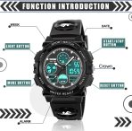 Kids Digital Watches, LED Waterproof Sports Watches - Image 2