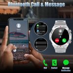 Smart Watch, 1.52-Inch Touch Screen Smartwatch with Text and Call - Image 2