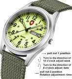 Watches Sport Nylon Strap Stylish Men Watch Fashion Watches - Image 2